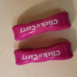 Click & Carry Bag Handles in Fuschia Pink